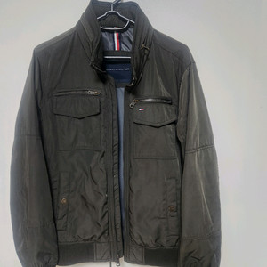 타미힐피거 남성 카키 자켓 (블루종)