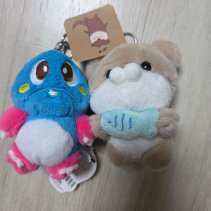새제품 인형키링 2개일괄