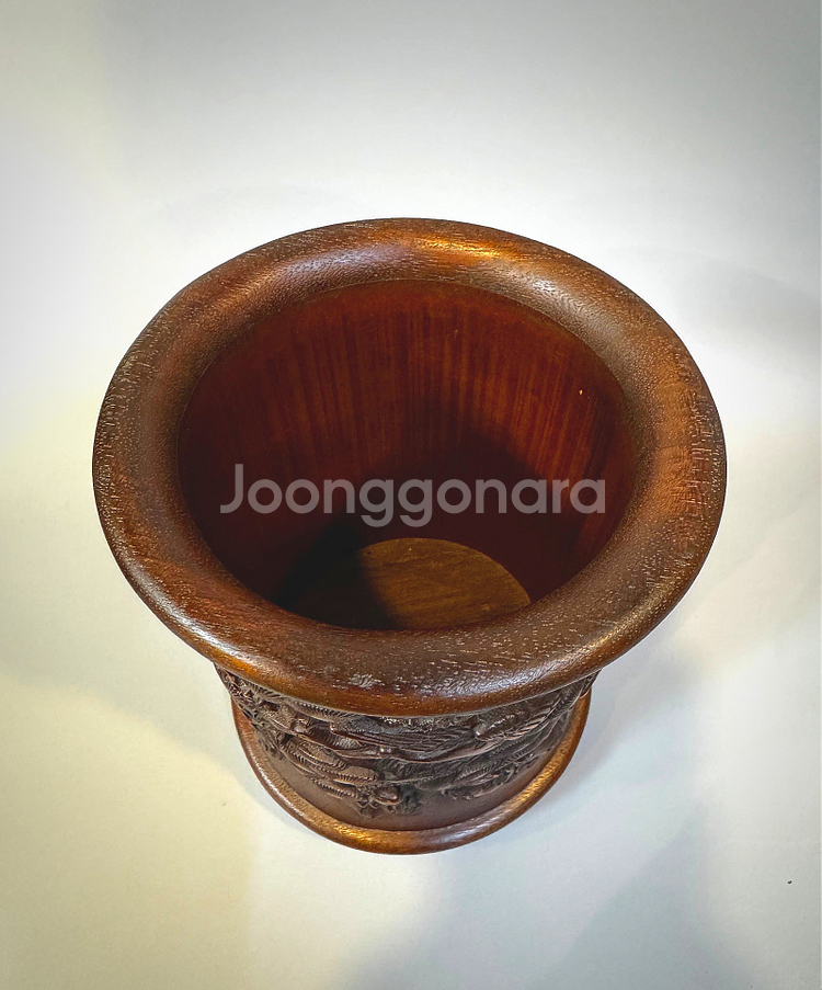 고대 문방용품 - 대나무 필통--7