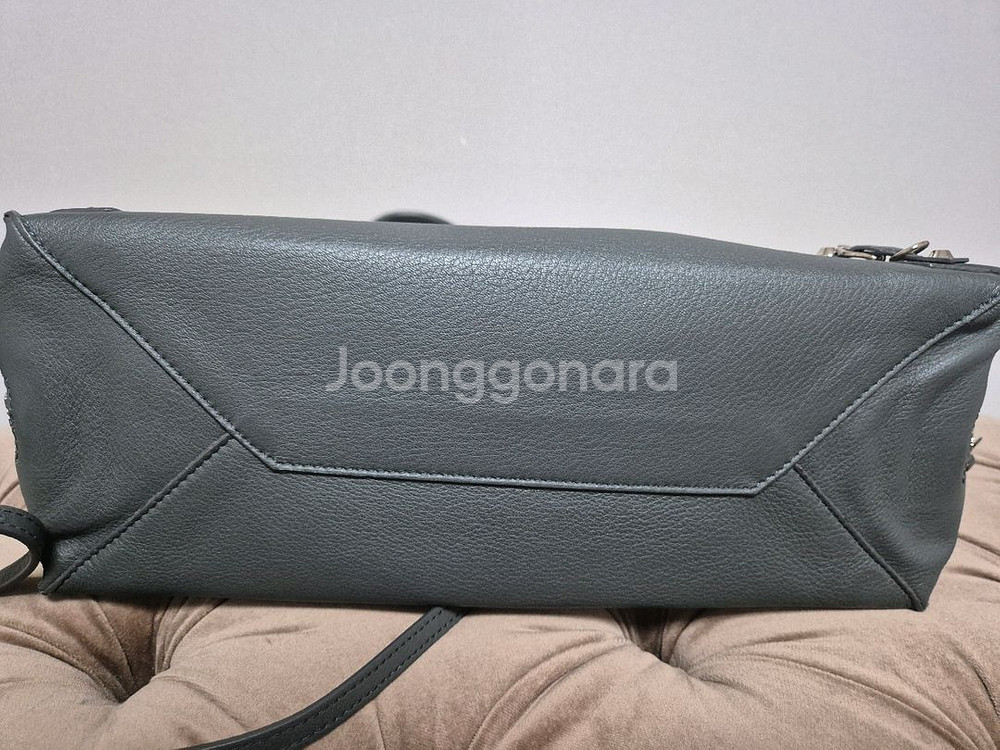 발렌시아가 파피에르 쇼퍼백 그레이--7