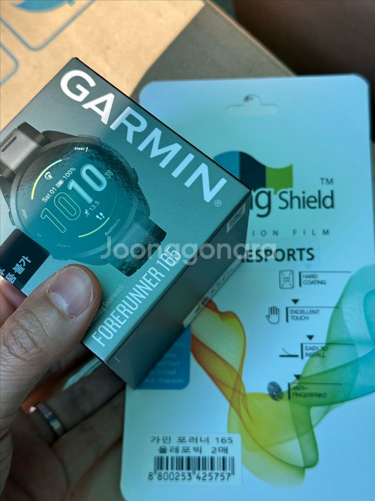 가민 포러너165 블랙 미개봉새제품--0