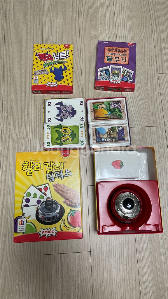 보드게임 달무티 젝스님트 할리갈리 딜럭스 일괄 판매--1