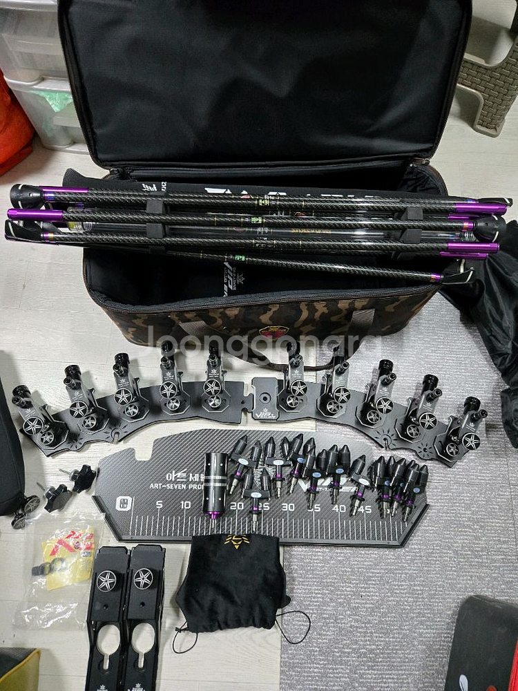 다마스쿠스 10단 낚시받침틀--0