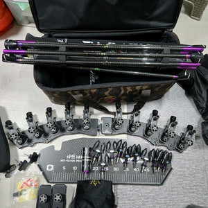 다마스쿠스 10단 낚시받침틀