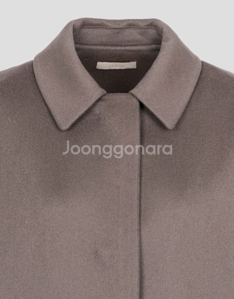 (미착용 새제품!)르베이지 캐시미어100 발마칸코트--14