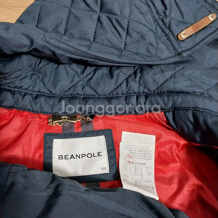 빈폴 패딩 아동130--1