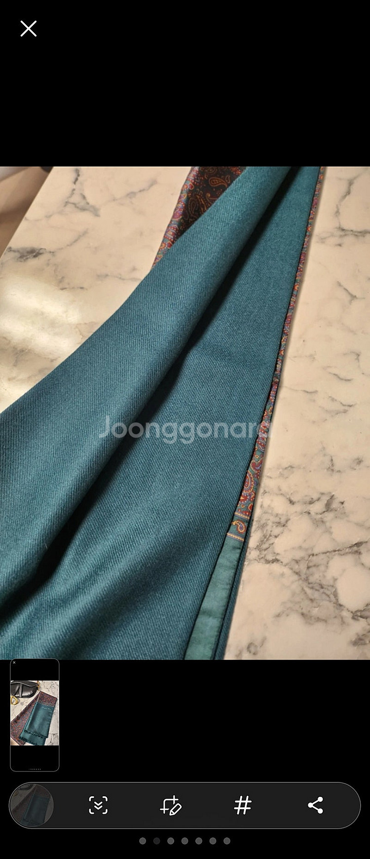 정품. 크리스찬 디올 실크 머플러 사계절용 스카프 정가--2