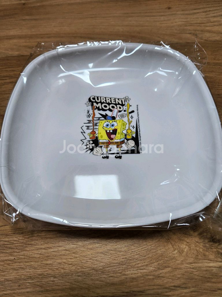 미개봉 스폰지밥 스펀지밥 사각 접시 그릇 12000원--0