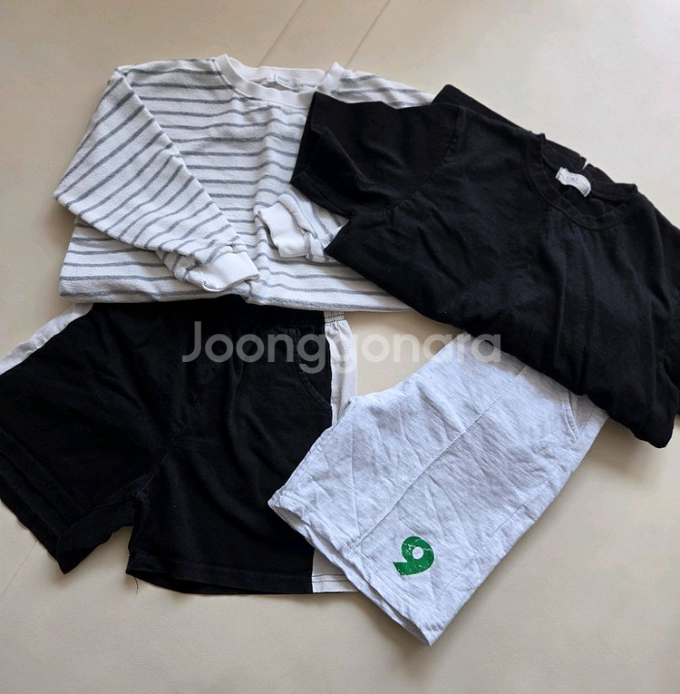 아동복 맨투맨 반팔 바지 디그린 아워 일괄 판매--1