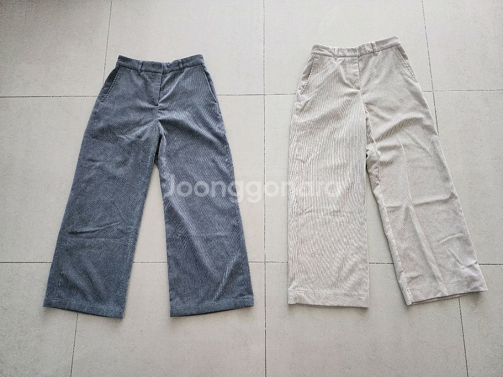 탑텐우먼 26사이즈 가을 골덴바지 2개팔아요--0