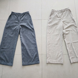 탑텐우먼 26사이즈 가을 골덴바지 2개팔아요