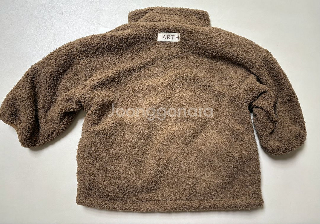 EARTH 얼쓰 플리스 리버시블 4사이즈 유아 새상품--1