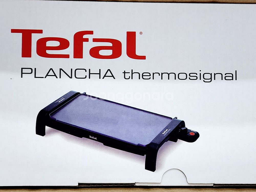 (미개봉) 테팔 넌스틱 코팅 와이드 전기휴대형 그릴--3