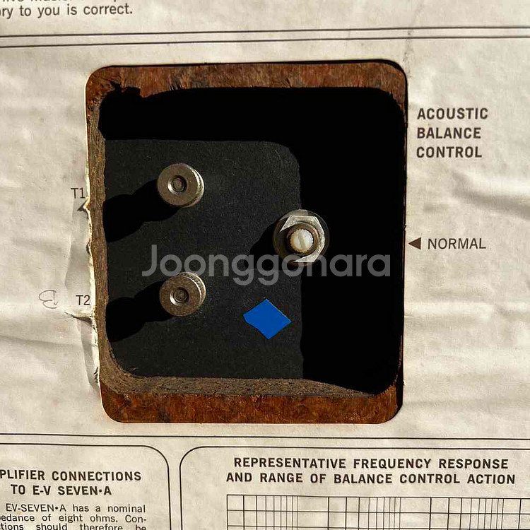 일렉트로 보이스 E-V SEVEN A 북쉘프 스피커--5