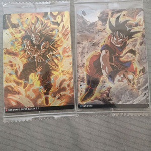 드래곤볼 손오공 웨하스 2장 일괄 판매