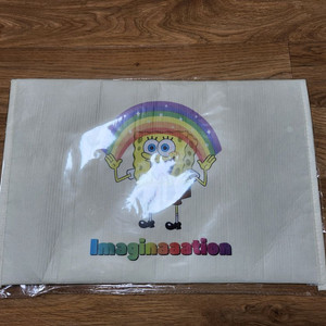 미개봉 스폰지밥 스펀지밥 리유저블 파우치 9500원