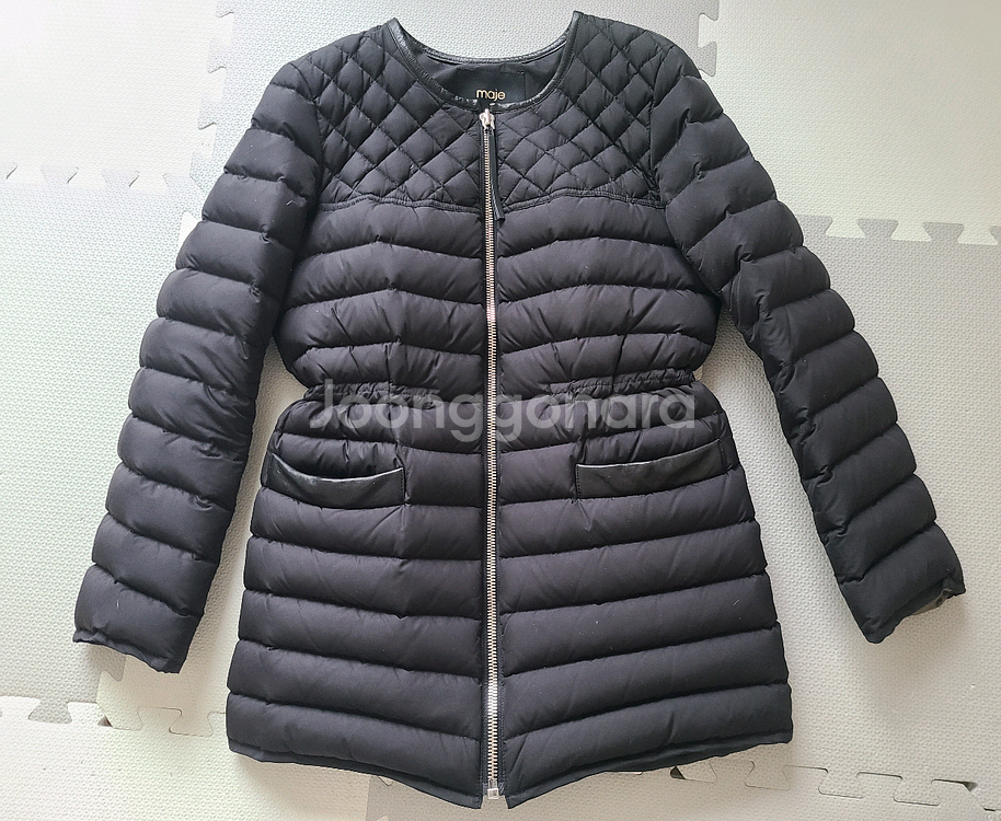 maje 마쥬 다운 패딩 점퍼 자켓 블랙--2
