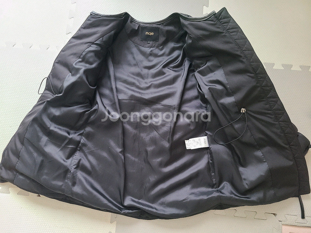 maje 마쥬 다운 패딩 점퍼 자켓 블랙--5