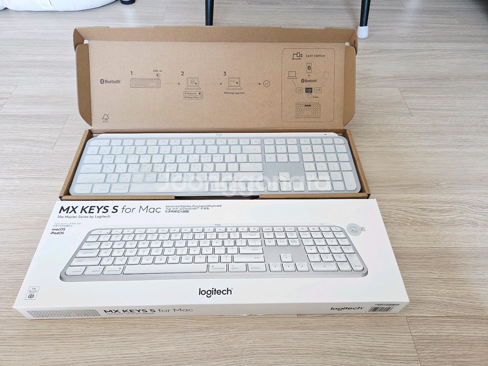 로지텍 키보드 MX KEYS S for mac 페일그레--0