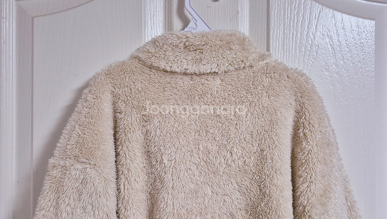 베베쥬 플라워 양털 후리스 집업 자켓(130/7-8Y)--6