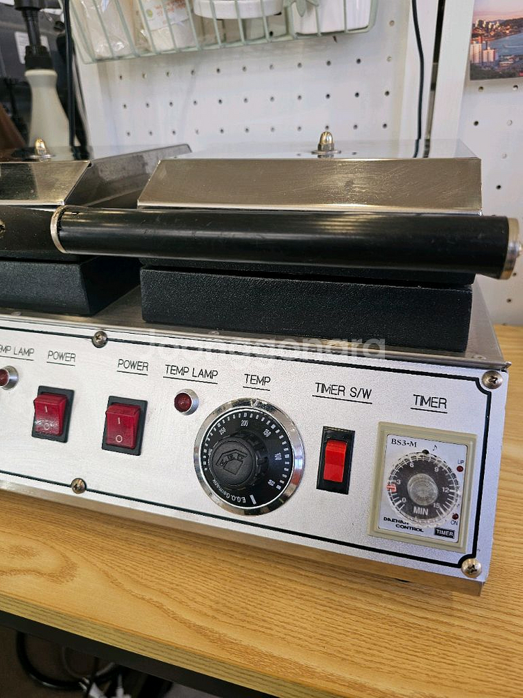 아메리칸 와플기 2구--3