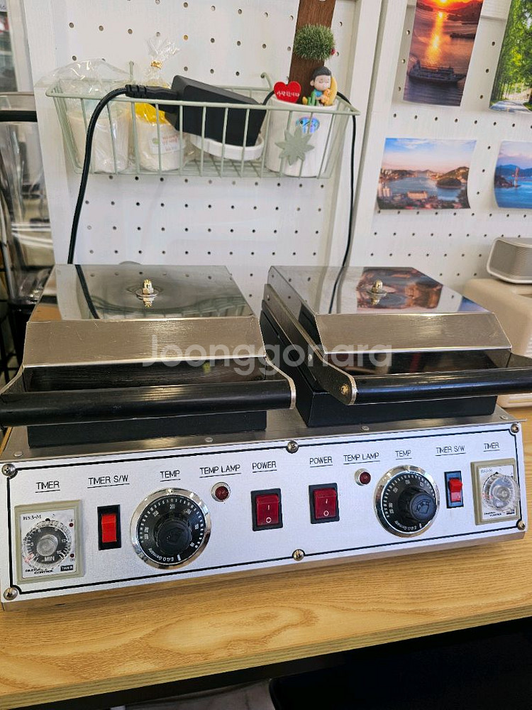 아메리칸 와플기 2구--0