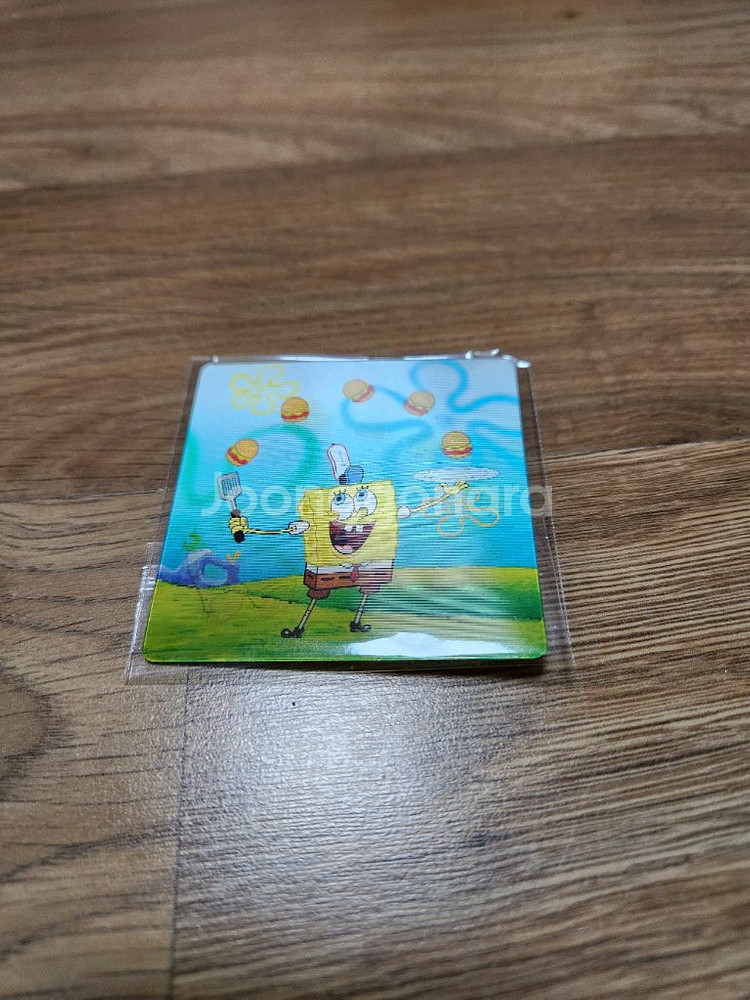 미개봉 스폰지밥 스펀지밥 홀로그램 카드 2500원--0