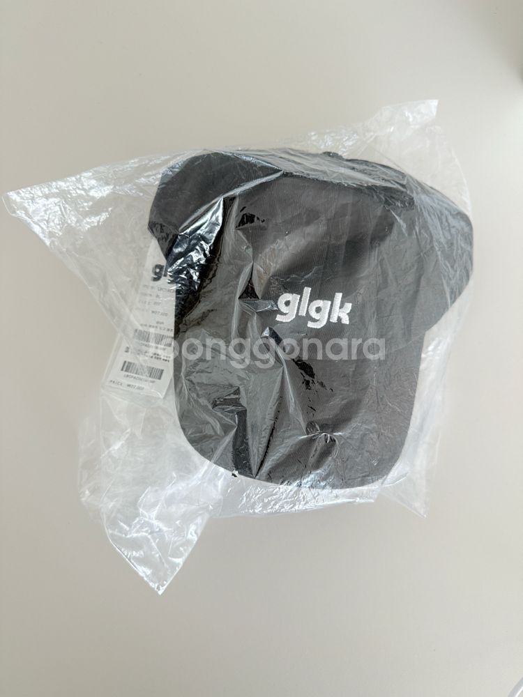 glgk 볼캡 블랙 새상품--0