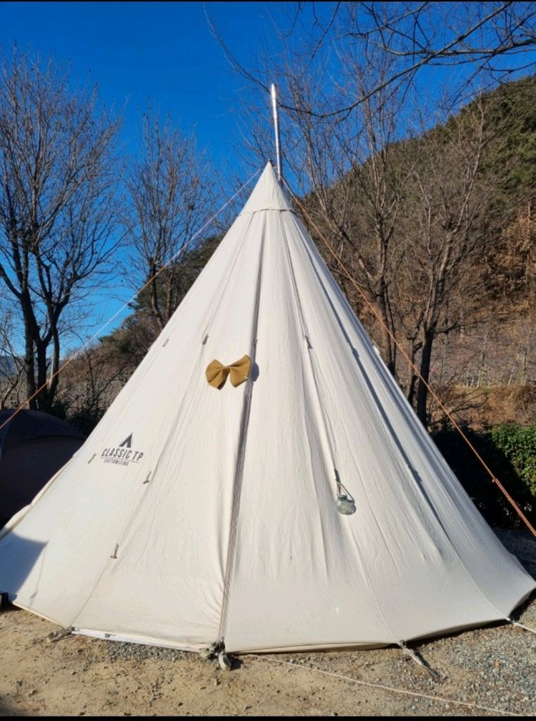 클래식티피텐트 16각 프리미엄 이미지