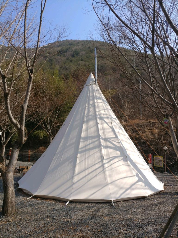 클래식티피텐트 16각 프리미엄 이미지