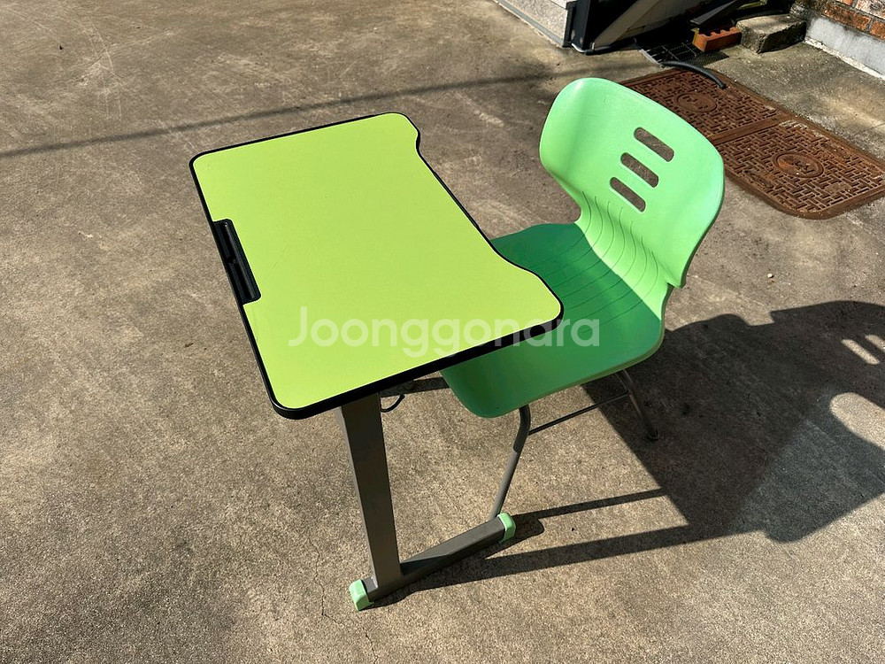 학원용책상 1인용책상 플라스틱의자 책걸상 학원책상--0