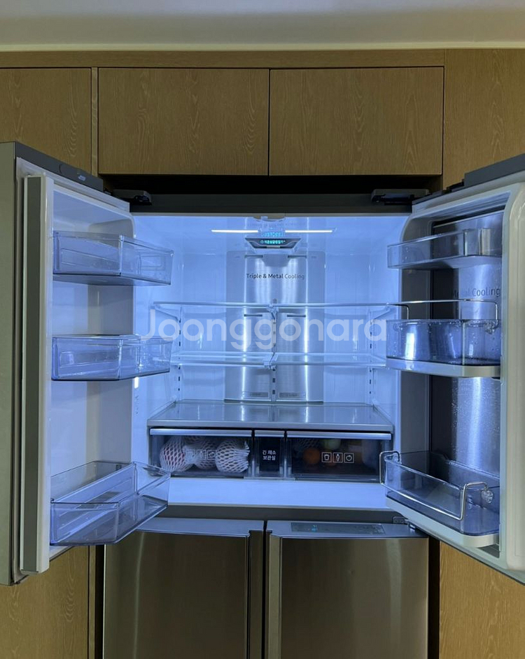 삼성 냉장고 지펠T9000푸드쇼케이스 양문형 4도어 r--1