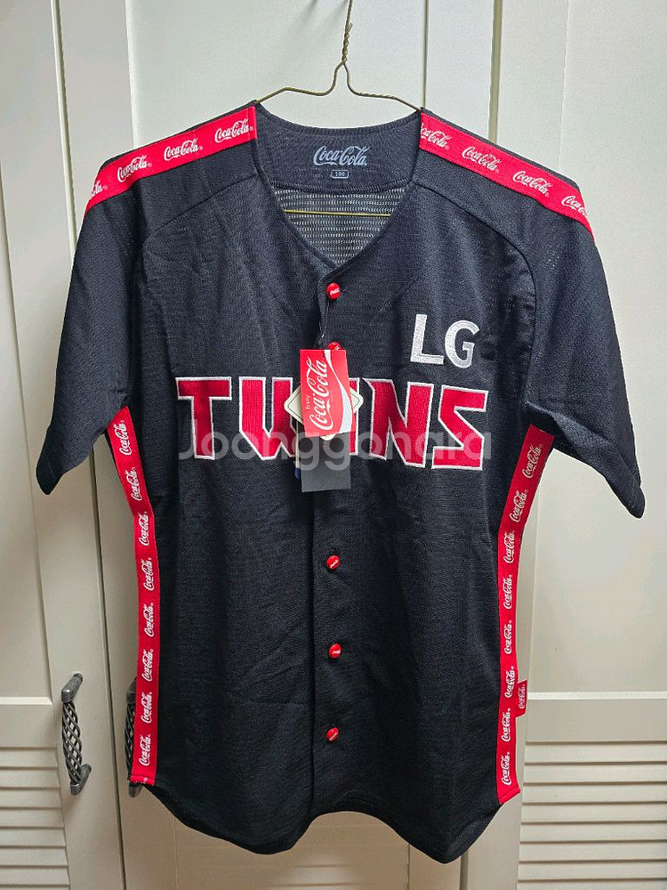 엘지트윈스 코카콜라 콜라보 유니폼 100사이즈--0