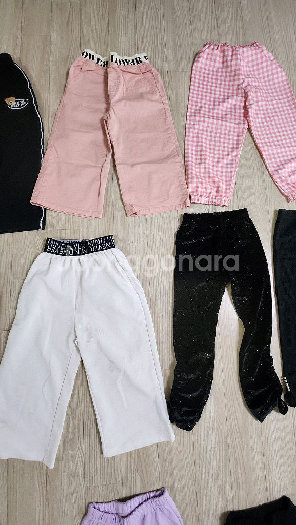 여아옷7호.9호 나팔바지.치마.멜빵바지.조거바지.고쟁이--3