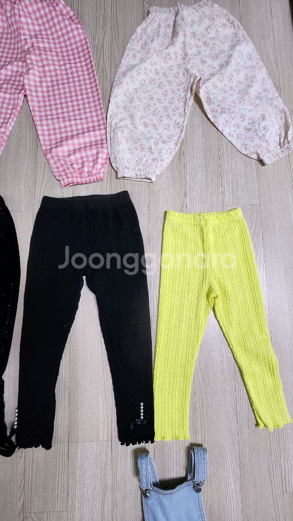 여아옷7호.9호 나팔바지.치마.멜빵바지.조거바지.고쟁이--4