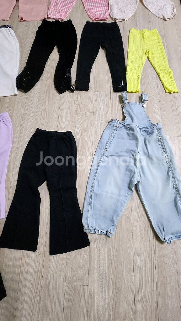 여아옷7호.9호 나팔바지.치마.멜빵바지.조거바지.고쟁이--5
