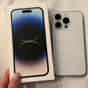 아이폰 15 프로 256기가 화이트