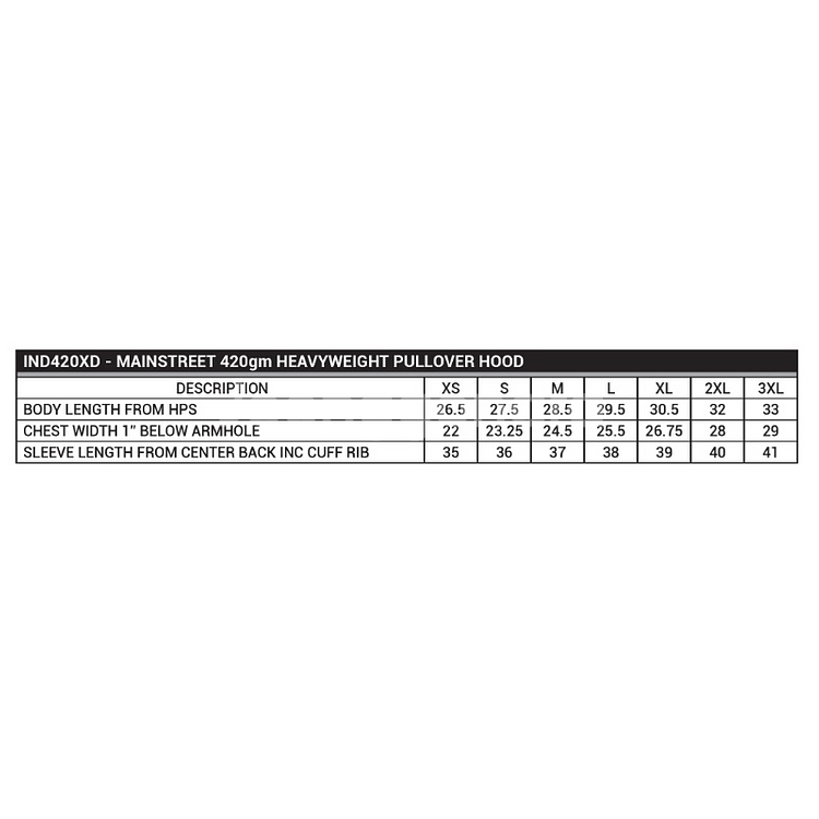 인디펜던트 트레이딩 컴퍼니 헤비웨이트 풀오버 후디 XL--2
