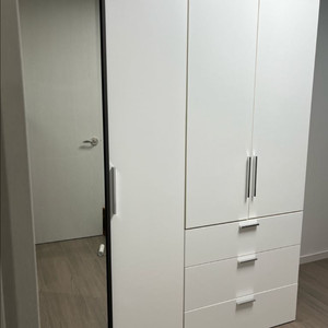 한샘 샘베딩 베이직 거울 옷장, 선반형 베이직 옷장