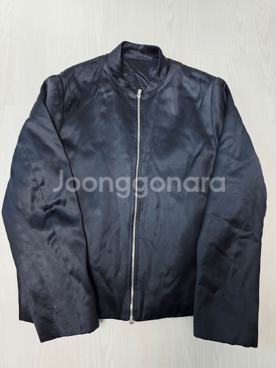 토템 글로시 새틴 봄버 자켓 항공점퍼 XS사이즈--4