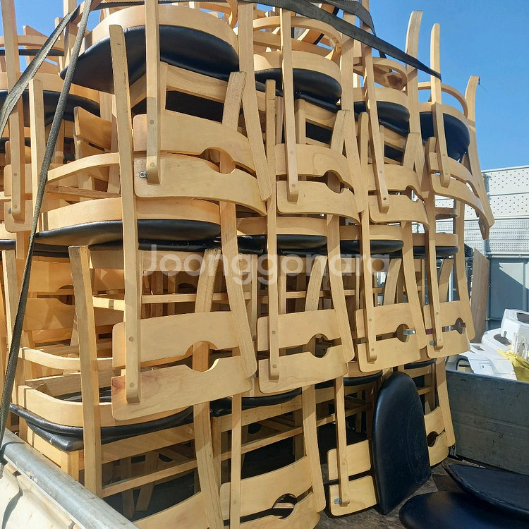 나무의자 의자--3