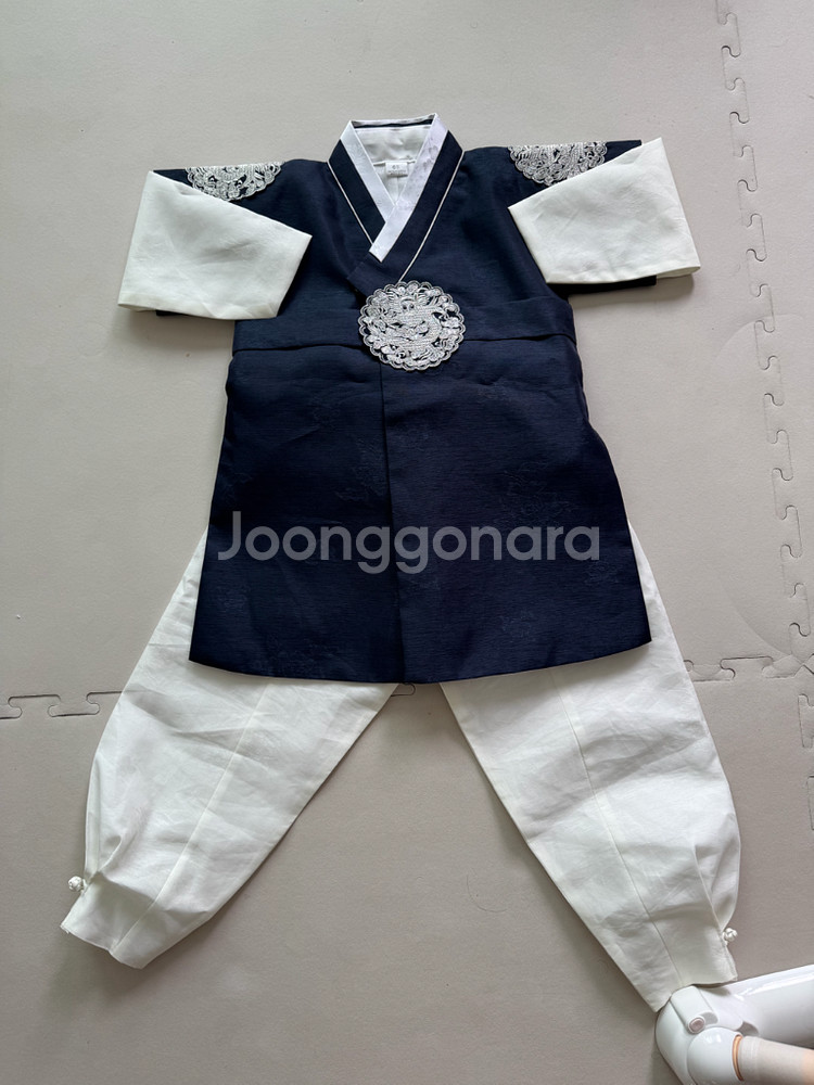 어진아이 남아 한복 6호 (5-6세) 현군--0