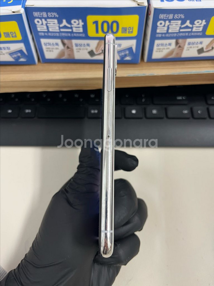 아이폰Xs 256G 실버 S급!--4