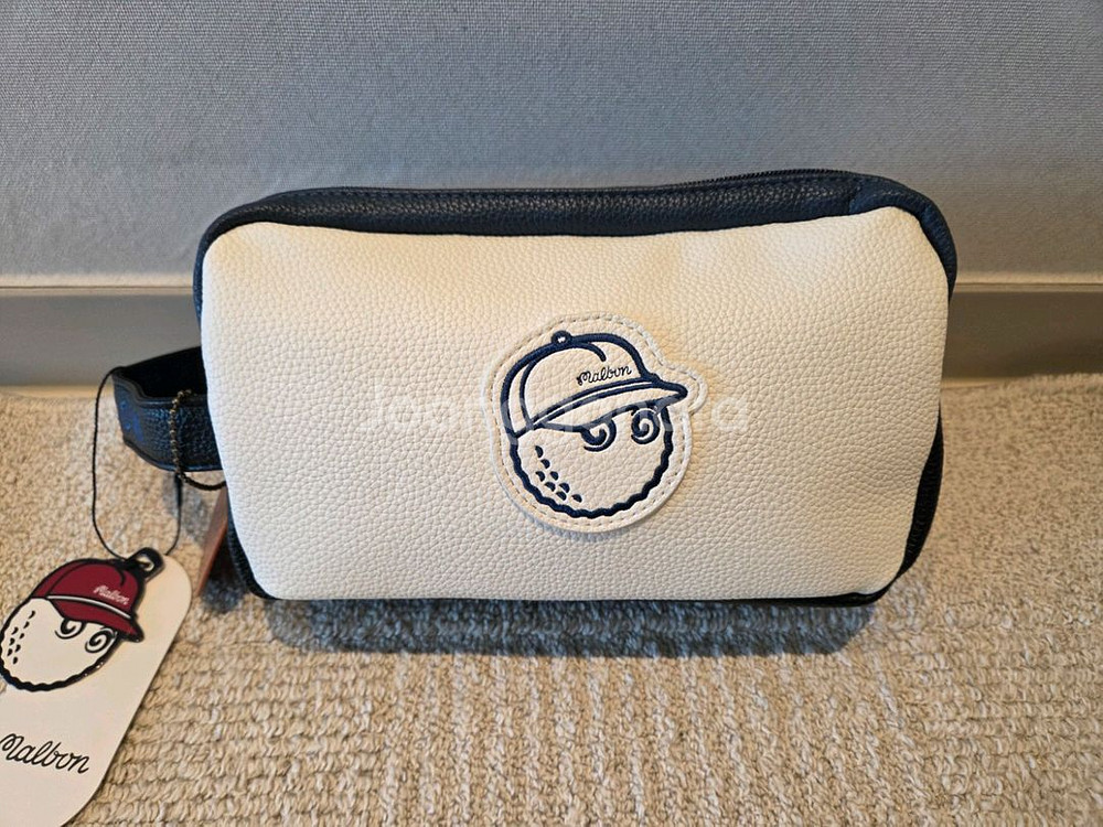 국내당일발송 말본골프백 캐디백 파우치 네이비--0