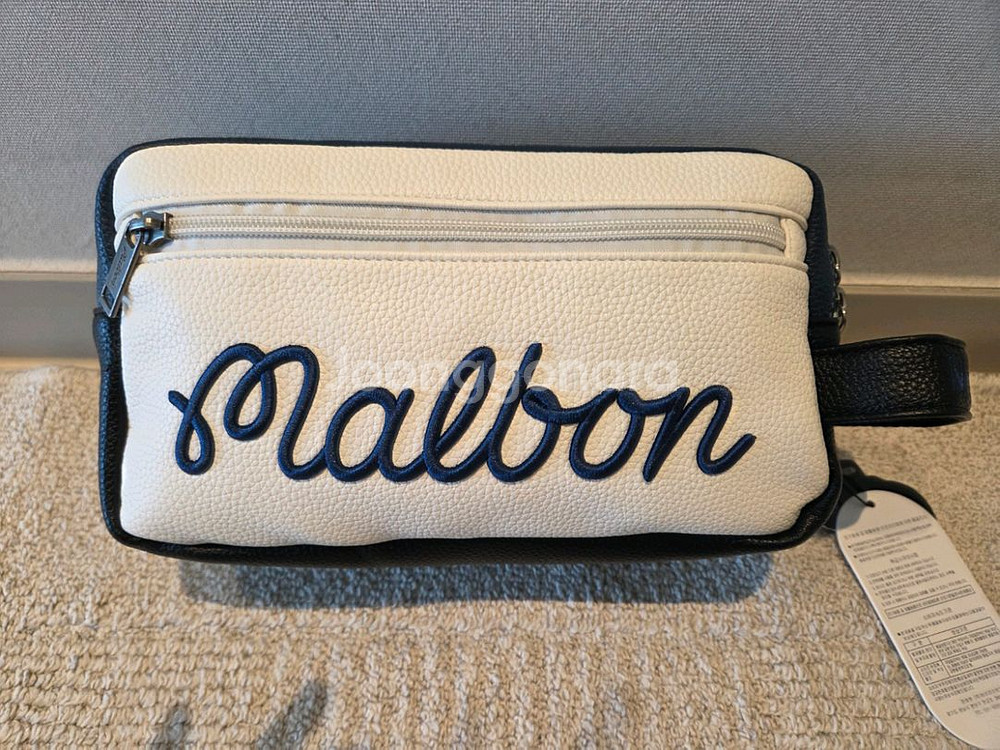 국내당일발송 말본골프백 캐디백 파우치 네이비--3