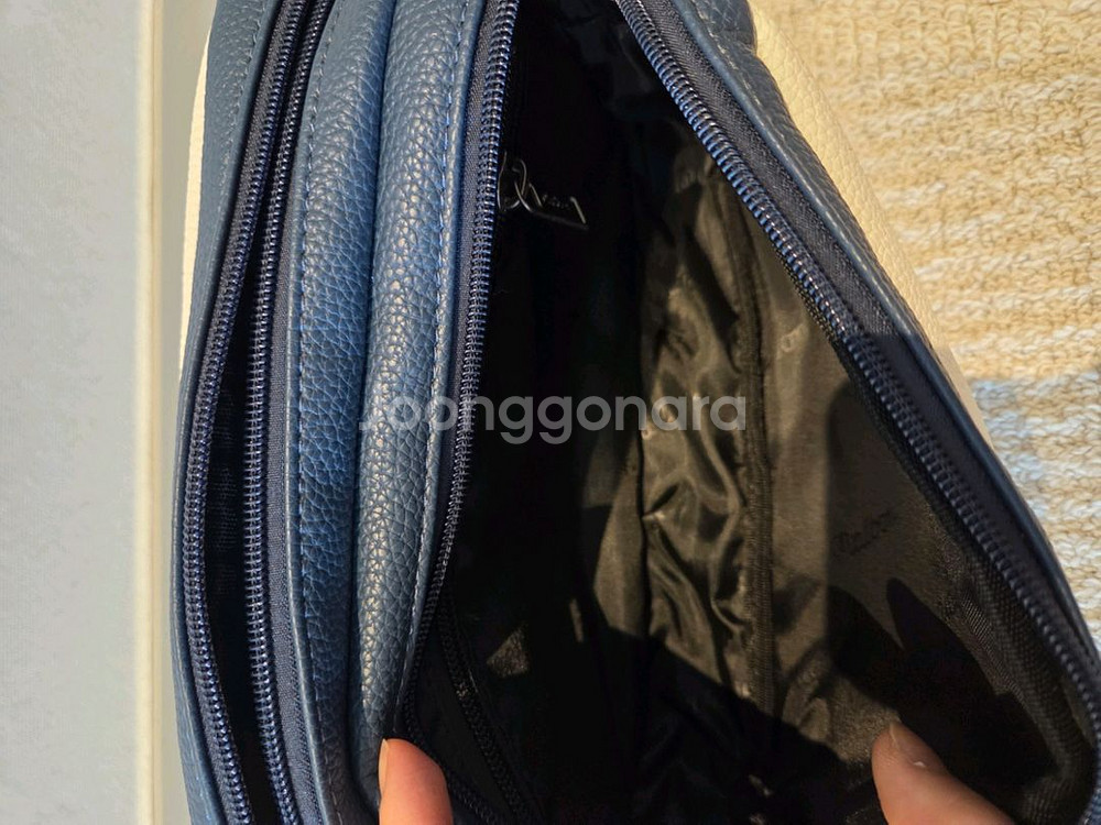 국내당일발송 말본골프백 캐디백 파우치 네이비--7