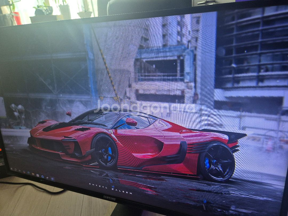 삼성 LED 27인치 모니터 겸 TV 깨끗하게 잘나와요--8