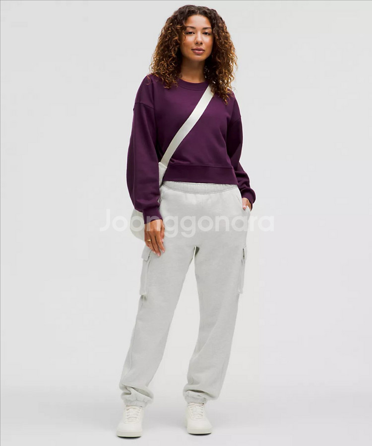 룰루레몬 퍼펙틀리 오버사이즈드 크롭 크루--0