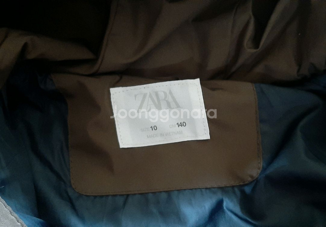 아디다스 자라키즈 다운 패딩 일괄--5