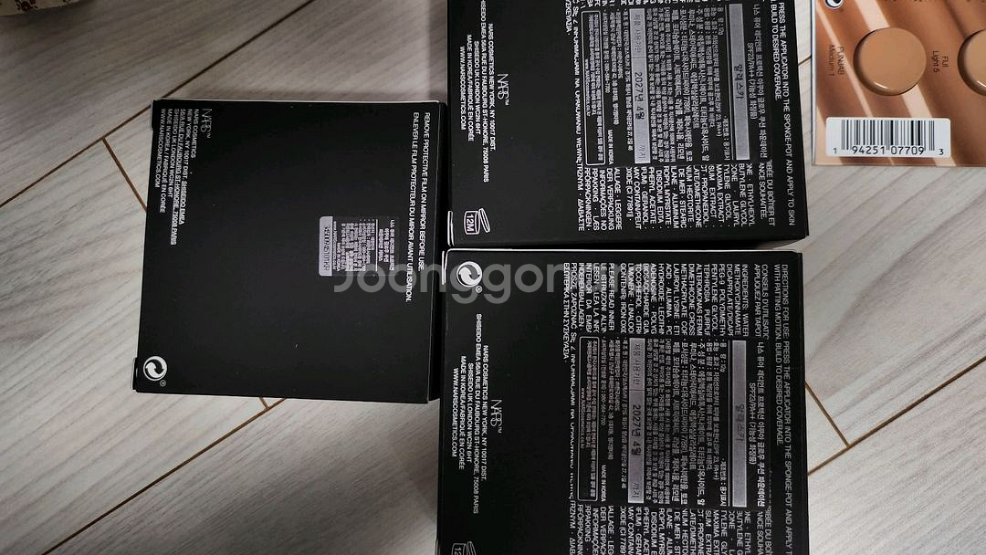 나스 아쿠아 글로우 쿠션 리필 2개+케이스 택포--4